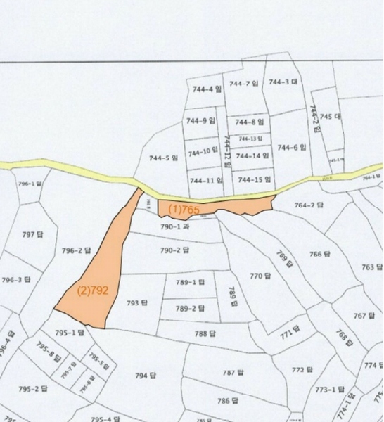 2025타경57039 경기도 화성시 송산면 고정리 792 농지 경매 이미지