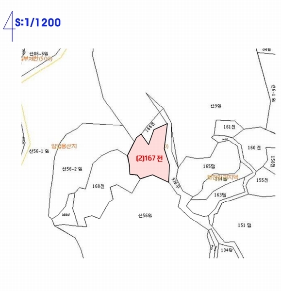 2025타경10337 경상남도 합천군 대병면 상천리 167 농지 경매 이미지
