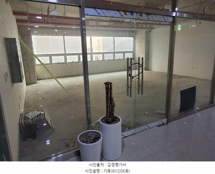 2024타경119363 울산광역시 남구 삼산로 50, 신정오펠리움플러스 2층 206호 근린상가 경매 이미지