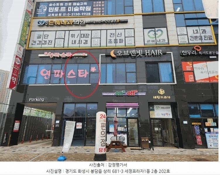 2025타경55922 경기도 화성시 효행구 봉담읍 상리 681-3 근린상가 경매 이미지