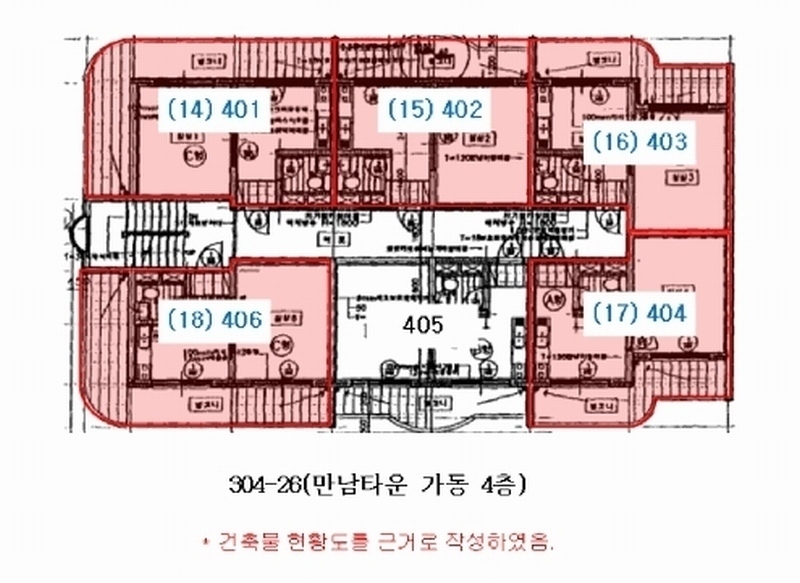 2025타경614 경기도 평택시 서동대로 1909, 만남타운 가동 4층 404호 다세대(빌라) 경매 이미지