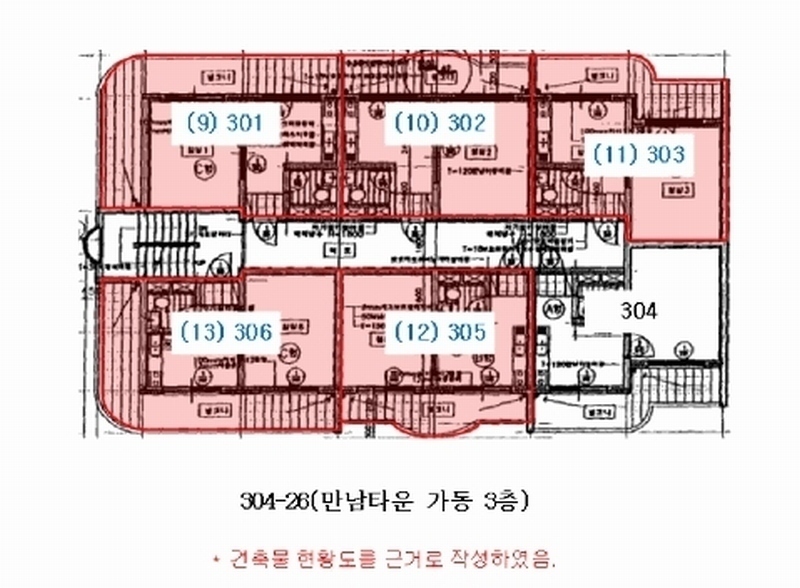 2025타경614 경기도 평택시 서동대로 1909, 만남타운 가동 3층 306호 다세대(빌라) 경매 이미지