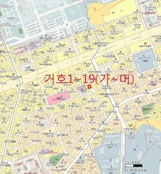 2025타경581 전북특별자치도 전주시 덕진구 금암동 1599-9 다세대(빌라) 경매 이미지