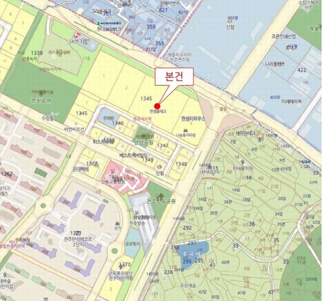 2025타경842 전북특별자치도 전주시 덕진구 만성동 1345-3 아파트형공장 경매 이미지