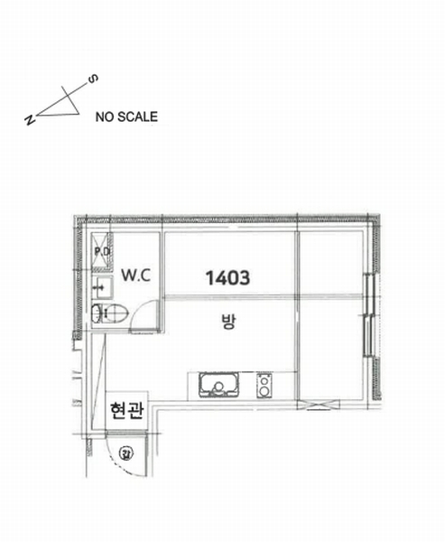2023타경61278 서울특별시 강동구 성내로 64, 에스아이팰리스센트럴성내 14층 1403호 아파트 경매 이미지