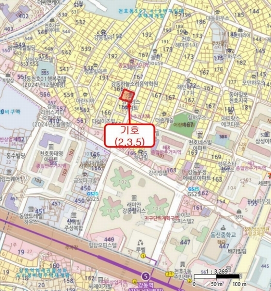 2024타경50145 서울특별시 강동구 진황도로27길 23, 에스아이팰리스 10층 1001호 다세대(빌라) 경매 이미지