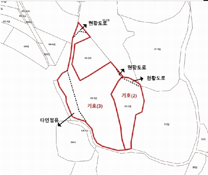 2025타경1032 울산광역시 북구 달천동 65-3 농지 경매 이미지