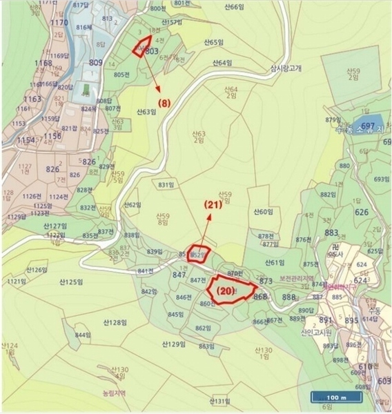 2023타경107275 경상남도 함안군 산인면 모곡리 861 농지 경매 이미지