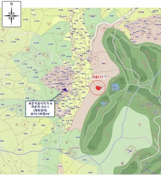 2025타경52543 전라남도 순천시 상사면 비촌리 385 농지 경매 이미지