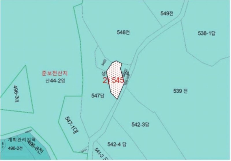 2025타경376 전라남도 신안군 비금면 도고리 545 농지 경매 이미지