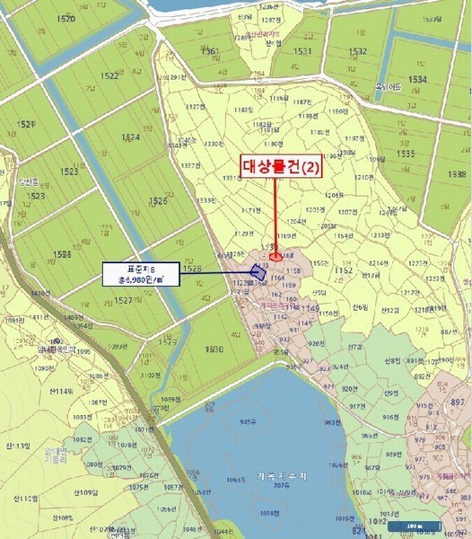2025타경462 전라남도 신안군 암태면 기동리 1167 대지 경매 이미지