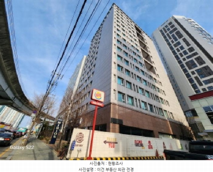 2025타경71795 경기도 의정부시 호국로 1340, 미리온타워 1층 102-1호 근린상가 경매 이미지