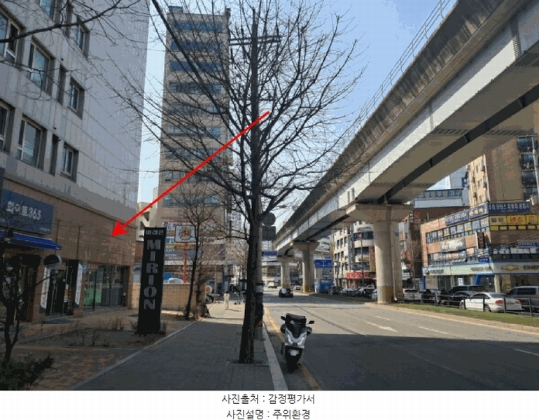 2025타경71795 경기도 의정부시 호국로 1340, 미리온타워 1층 102-1호 근린상가 경매 이미지
