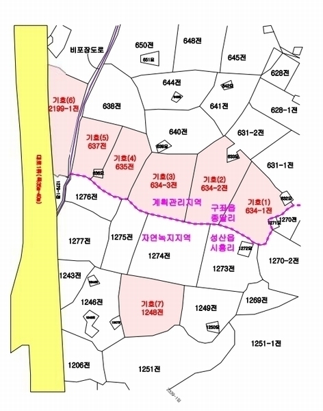 2025타경1597 제주특별자치도 제주시 구좌읍 종달리 2199-1 농지 경매 이미지