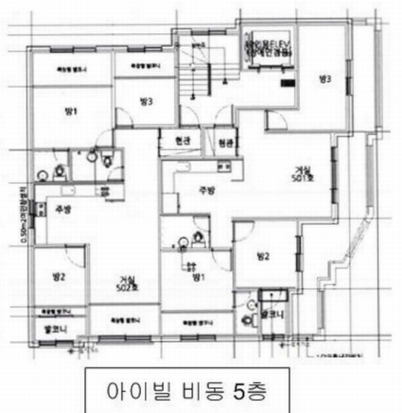 2025타경55465 경기도 수원시 권선구 세화로190번길 51, 아이빌 비동 5층 501호 다세대(빌라)[공급21평형] 경매 이미지