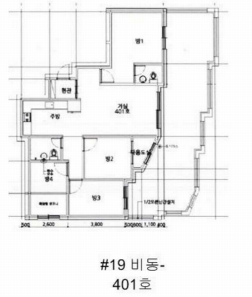 2025타경55465 경기도 수원시 권선구 세화로190번길 51, 아이빌 비동 4층 401호 다세대(빌라) 경매 이미지