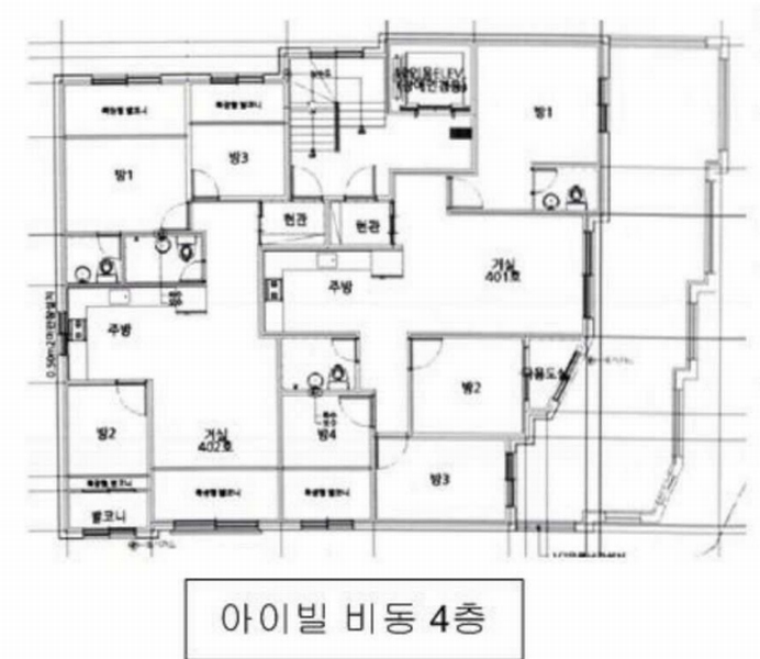 2025타경55465 경기도 수원시 권선구 세화로190번길 51, 아이빌 비동 4층 401호 다세대(빌라) 경매 이미지