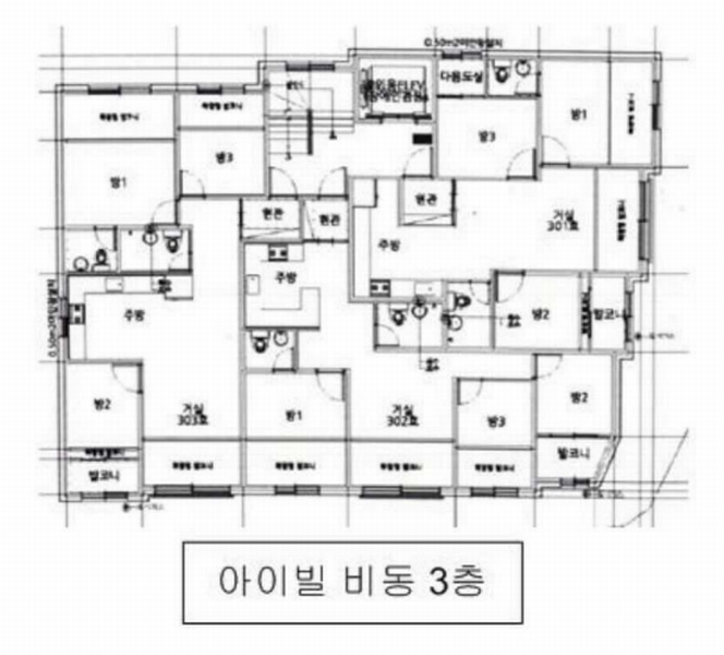 2025타경55465 경기도 수원시 권선구 세화로190번길 51, 아이빌 비동 3층 302호 다세대(빌라)[공급17평형] 경매 이미지