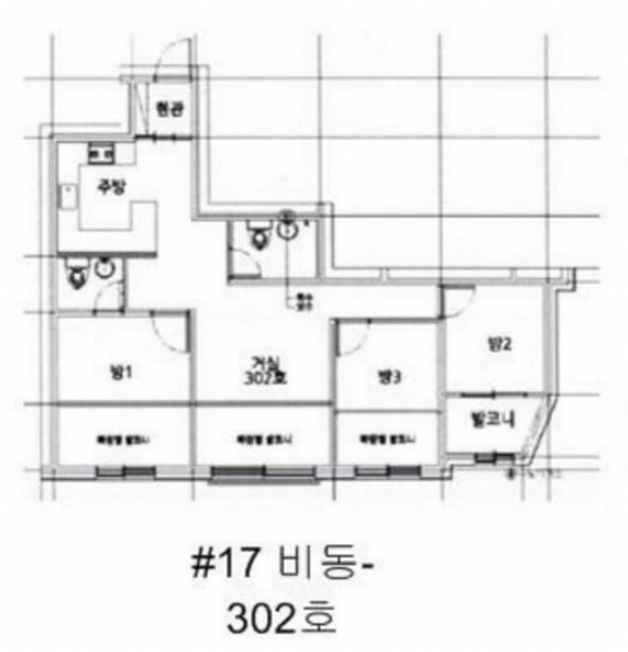 2025타경55465 경기도 수원시 권선구 세화로190번길 51, 아이빌 비동 3층 302호 다세대(빌라)[공급17평형] 경매 이미지