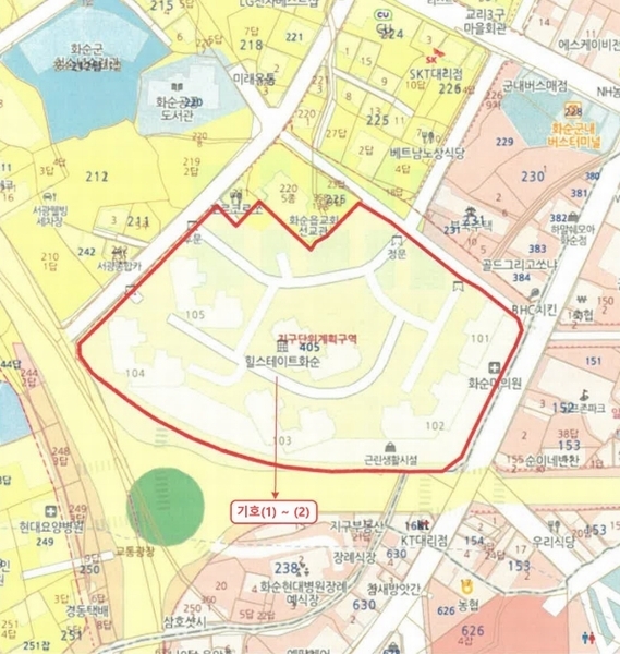 2025타경3737 전라남도 화순군 화순읍 교리 405 근린상가 경매 이미지