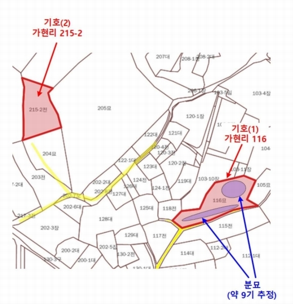 2025타경148 경기도 김포시 통진읍 가현리 215-2 농지 경매 이미지