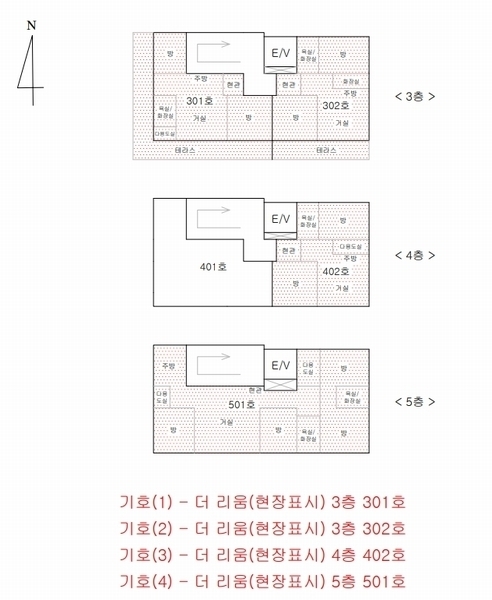 2025타경1703 제주특별자치도 제주시 우령2길 56, 더 리움 3층 302호 오피스텔 경매 이미지