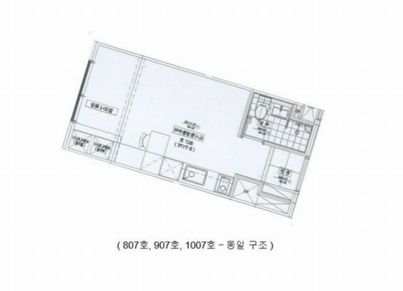 2024타경3700 경기도 수원시 권선구 경수대로 406, 파크앤시티타워2 8층 807호 아파트 경매 이미지