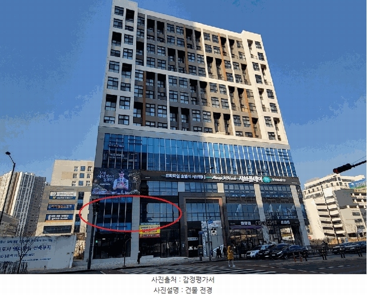 2025타경505312 인천광역시 서구 원당대로 983, 이안테라디움검단101,주건축물 1동 2층 204-1호 근린상가 경매 이미지