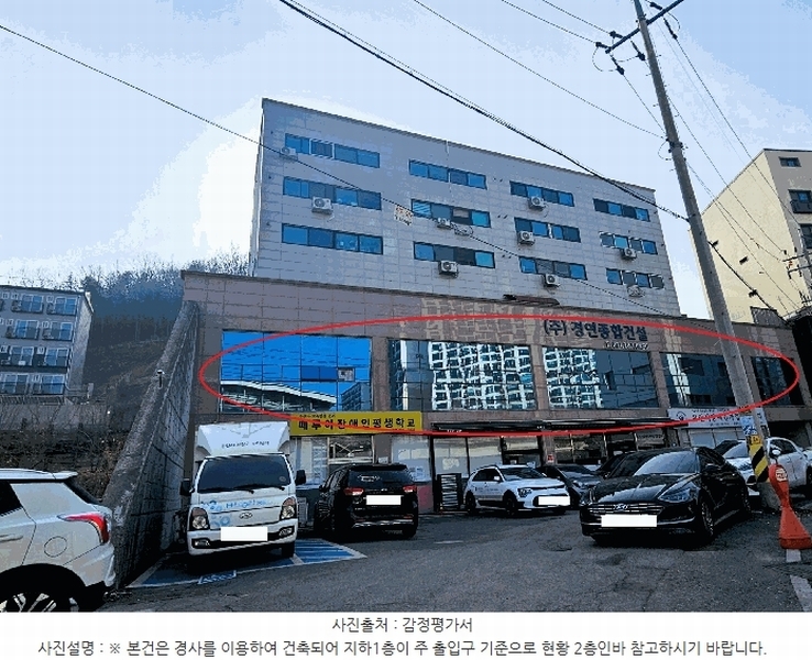 2025타경54824 경기도 용인시 기흥구 동백죽전대로 205, 구분건물 지1층 비102-1호 근린상가 경매 이미지