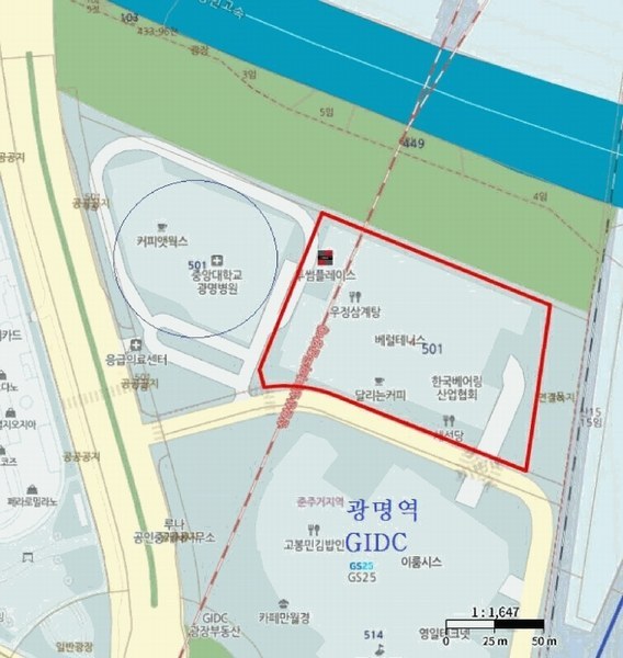 2025타경52212 경기도 광명시 덕안로104번길 17, 광명역엠클러스터 12층 1229호 아파트형공장 경매 이미지