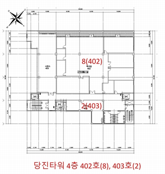 2025타경51547 충청남도 당진시 당진중앙2로 148, 당진타워 4층 402호 근린상가 경매 이미지