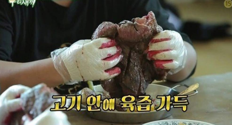 목장갑을 끼고 먹어야 한다는 돈스파이크 스테이크