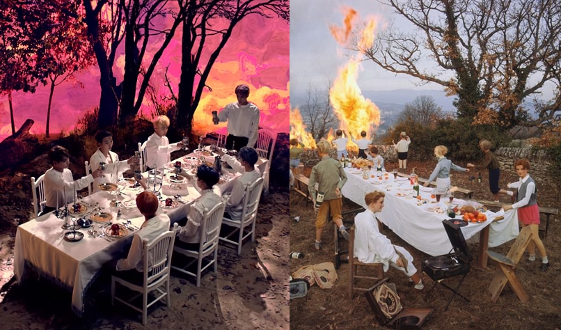 방탄소년단, 유명 사진가와 앨범·뮤비 장면 '표절' 공방 "BTS, 내 작품서 영감받은 것"