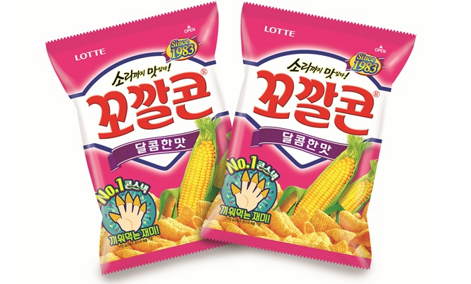 '뉴트로 열풍' 맞아 20여년만에 재출시하는 '꼬깔콘 달콤한 맛'