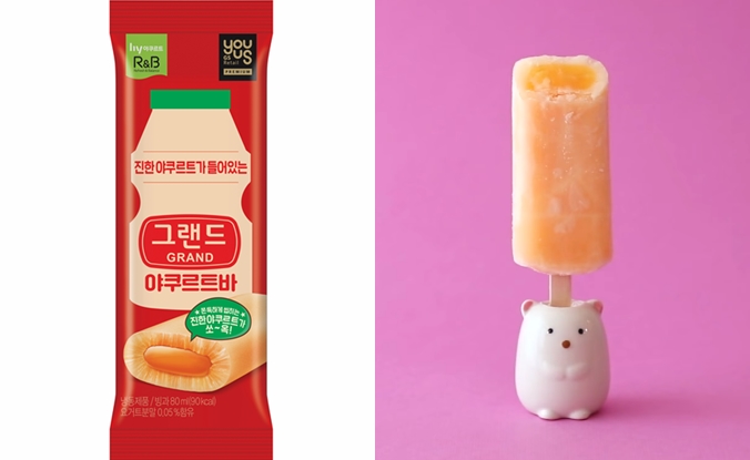 "야쿠르트 얼린 맛 그자체" 시즌 한정 '그랜드 야쿠르트바' 출시
