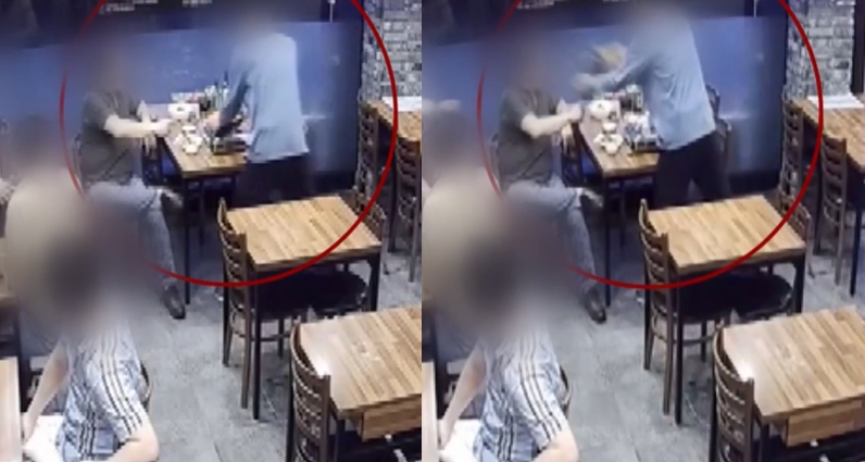식당에서 지인과 싸우다가 얼굴에 '뜨거운 전골' 들이부은 50대