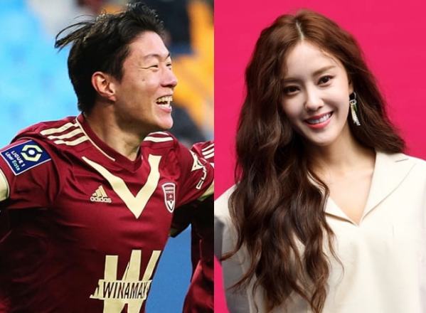 효민♥황의조, 공개열애 두 달 만에 결별